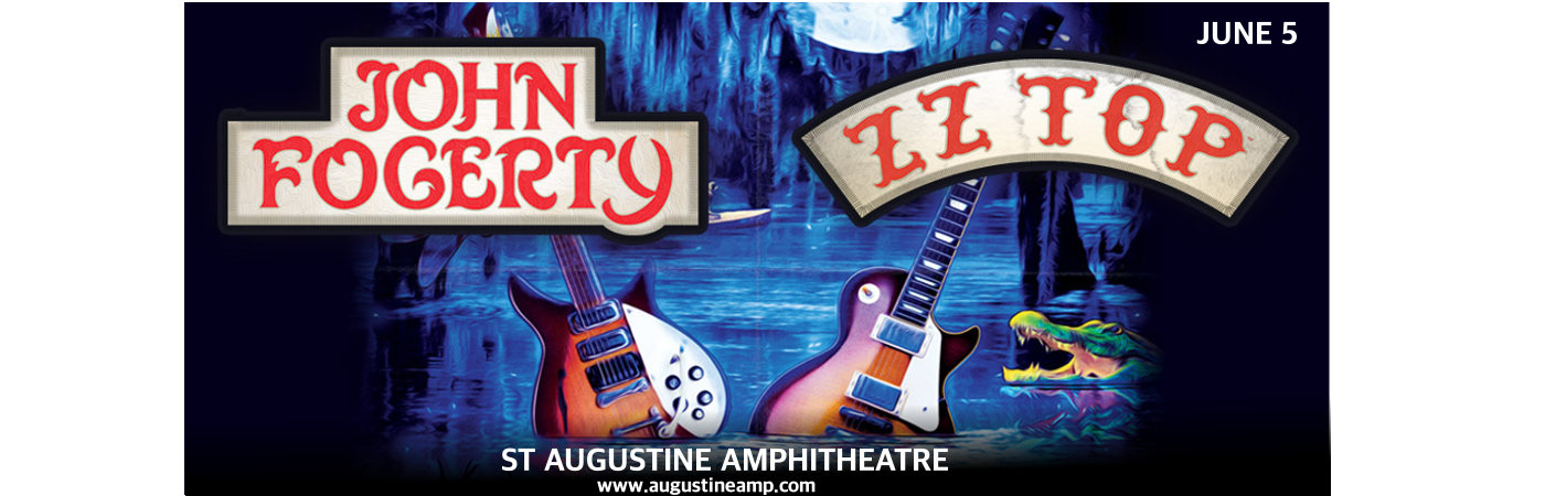 John Fogerty & ZZ Top at St Augustine Amphitheatre tickets John Fogerty & ZZ Top at St Augustine Amphitheatre