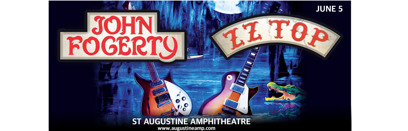 John Fogerty & ZZ Top at St Augustine Amphitheatre