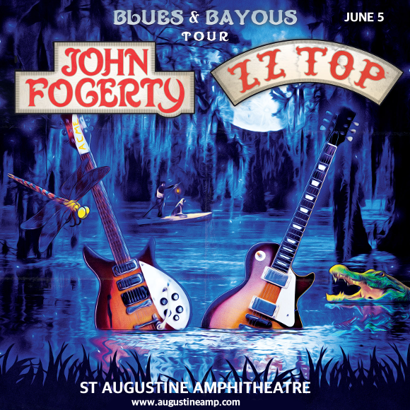 John Fogerty & ZZ Top at St Augustine Amphitheatre