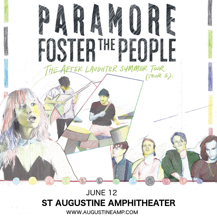 Paramore & Foster The People at St Augustine Amphitheatre