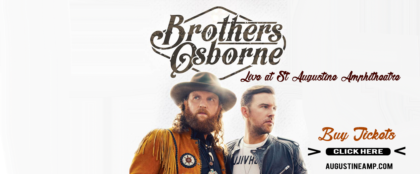 Brothers Osborne at St Augustine Amphitheatre tickets Brothers Osborne at St Augustine Amphitheatre