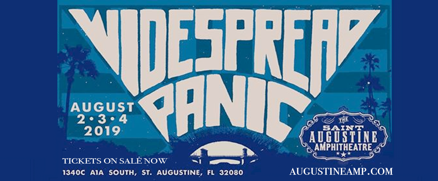 Widespread Panic at St Augustine Amphitheatre tickets Widespread Panic at St Augustine Amphitheatre