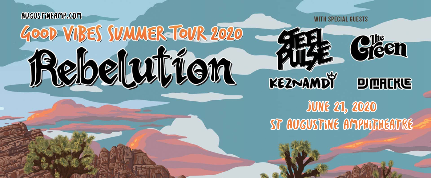 Rebelution at St Augustine Amphitheatre tickets Rebelution at St Augustine Amphitheatre