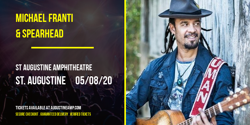 Michael Franti & Spearhead at St Augustine Amphitheatre tickets Michael Franti & Spearhead at St Augustine Amphitheatre