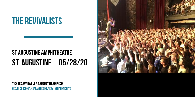 The Revivalists at St Augustine Amphitheatre tickets The Revivalists at St Augustine Amphitheatre