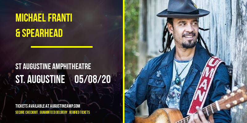 Michael Franti & Spearhead [CANCELLED] at St Augustine Amphitheatre