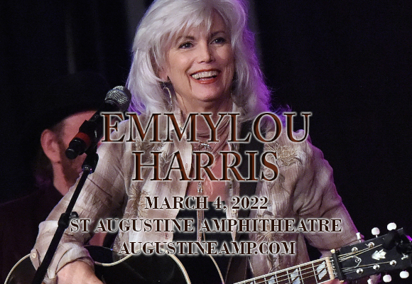 Emmylou Harris And Her Red Dirt Boys at St Augustine Amphitheatre