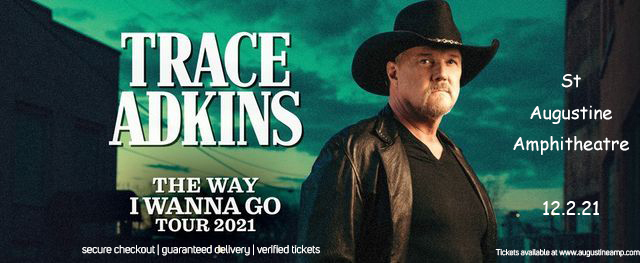 Trace Adkins [POSTPONED] at St Augustine Amphitheatre
