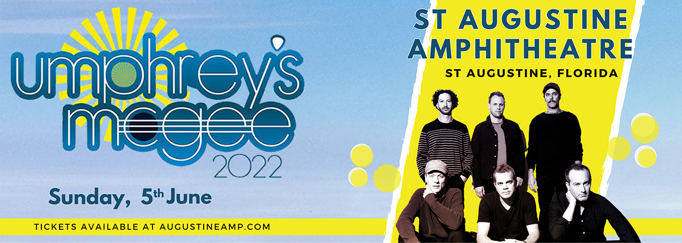 Umphrey's McGee at St Augustine Amphitheatre tickets Umphrey's McGee at St Augustine Amphitheatre
