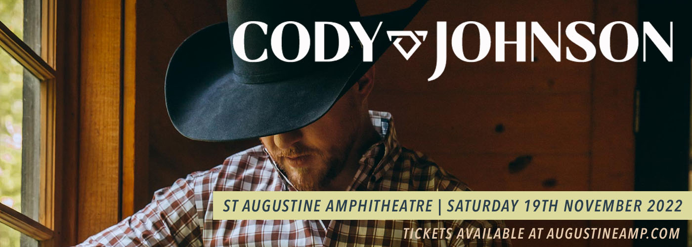 Cody Johnson at St Augustine Amphitheatre