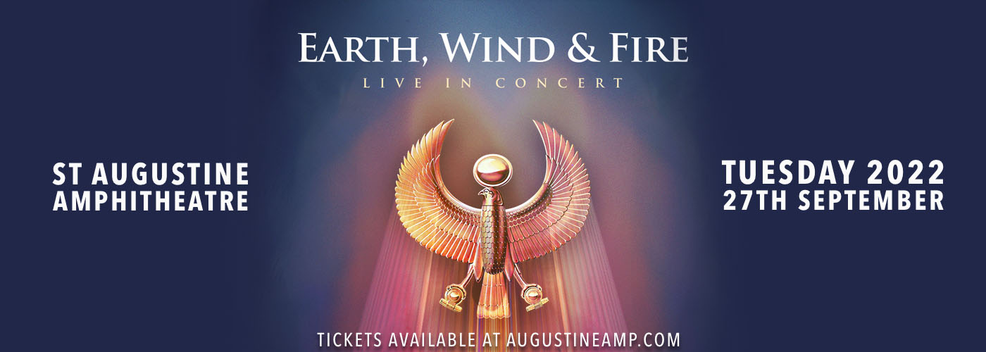 Earth, Wind and Fire at St Augustine Amphitheatre