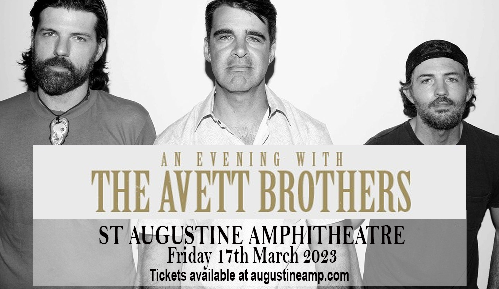 The Avett Brothers at St Augustine Amphitheatre