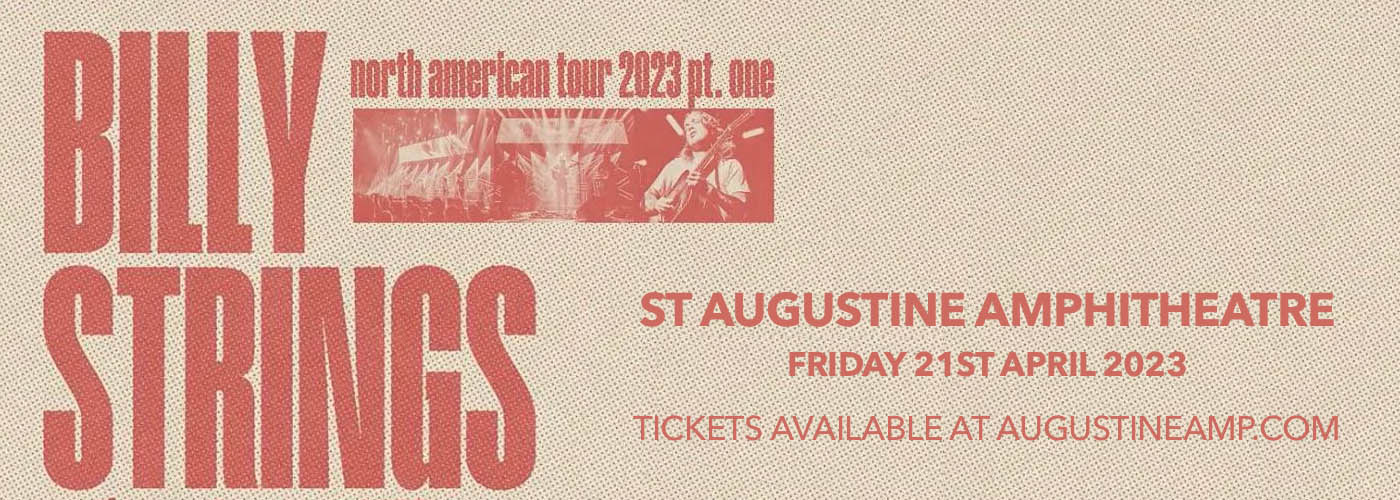 Billy Strings at St Augustine Amphitheatre