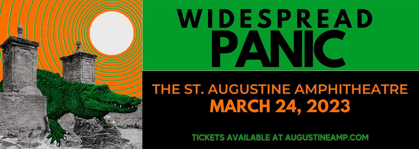 Widespread Panic at St Augustine Amphitheatre