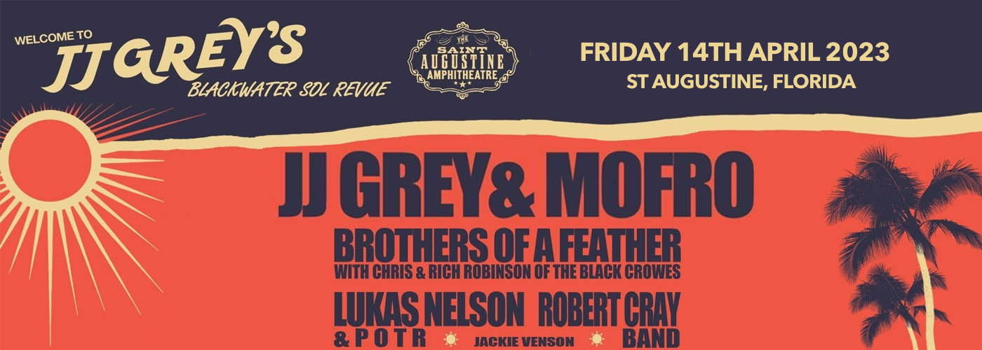 JJ Grey & Mofro - 2 Day Pass at St Augustine Amphitheatre