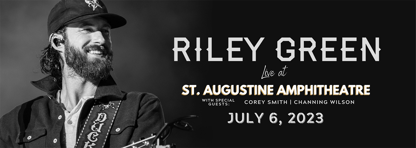 Riley Green at St Augustine Amphitheatre