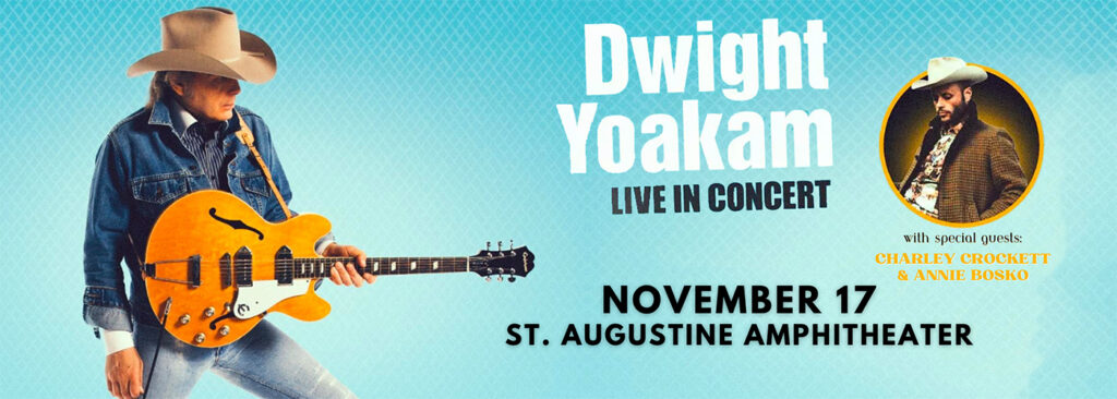 Dwight Yoakam at St. Augustine Amphitheatre