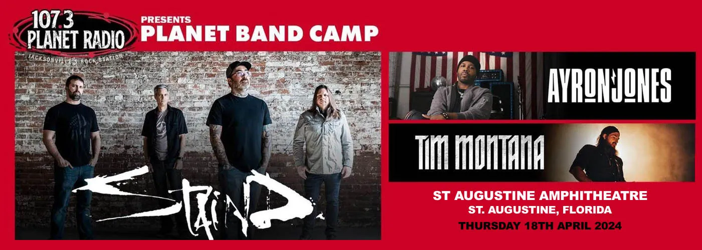 Planet Band Camp: Staind, Ayron Jones &amp; Tim Montana