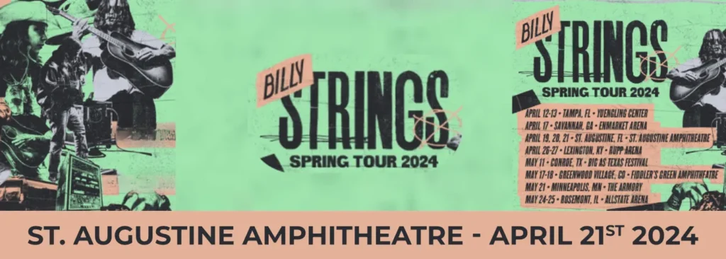 Billy Strings at St. Augustine Amphitheatre