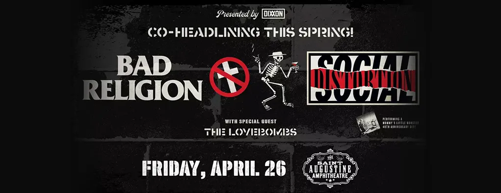 Social Distortion & Bad Religion at St. Augustine Amphitheatre