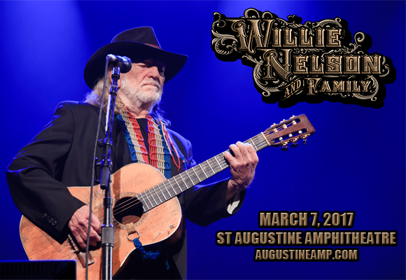 Willie Nelson at St Augustine Amphitheatre