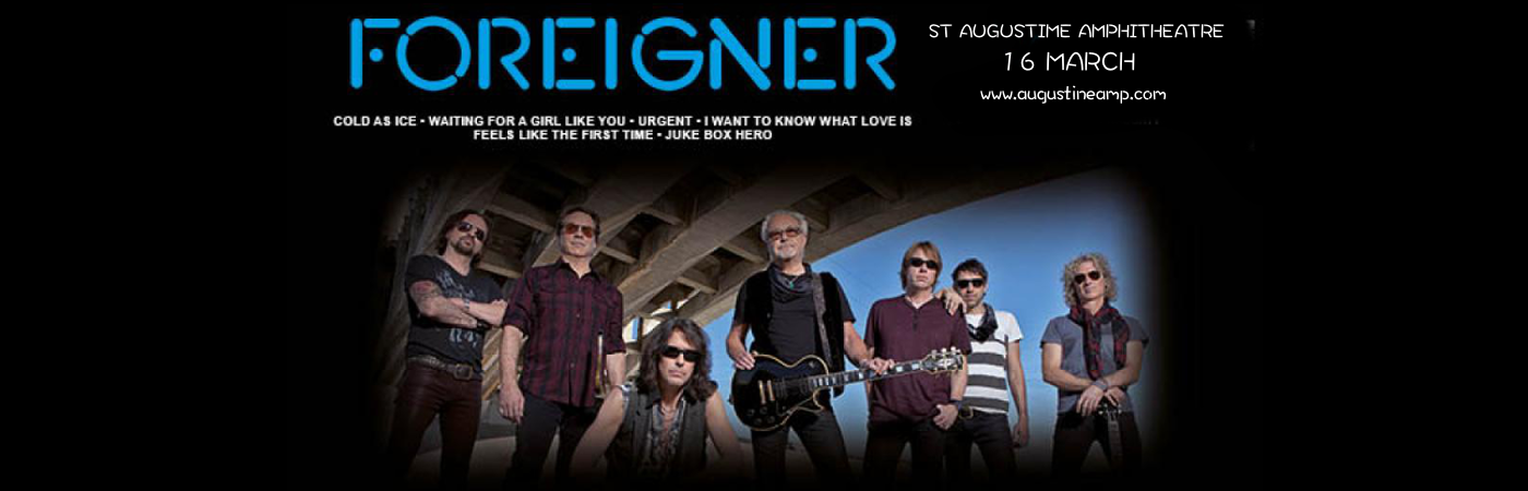 Foreigner & Dave Eggar Orchestra at St Augustine Amphitheatre