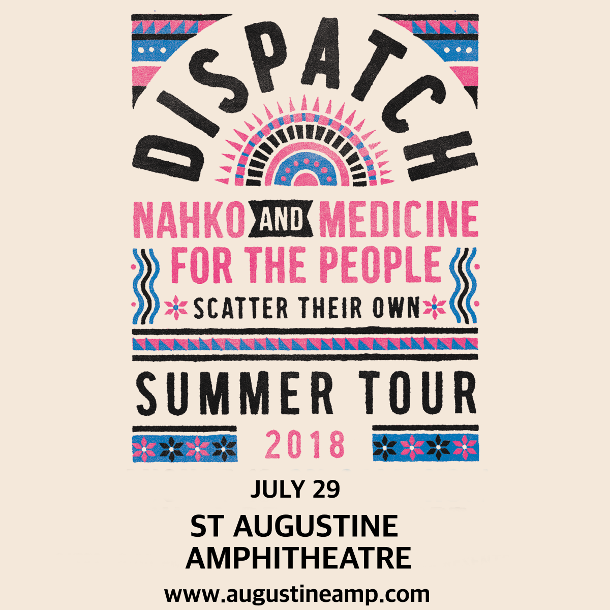 Dispatch & Nahko and Medicine For The People at St Augustine Amphitheatre