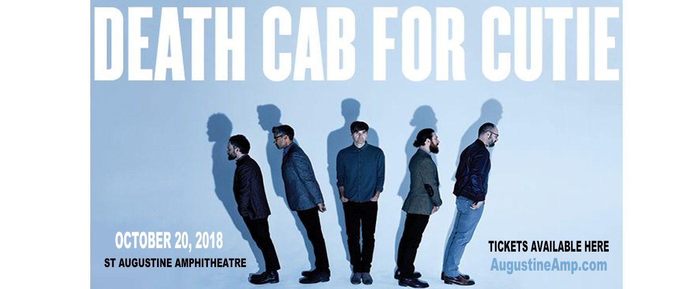 Death Cab For Cutie at St Augustine Amphitheatre