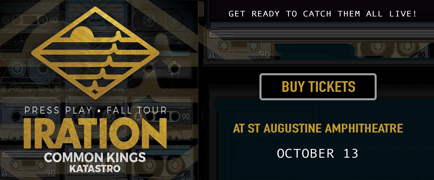 Iration at St Augustine Amphitheatre tickets Iration at St Augustine Amphitheatre