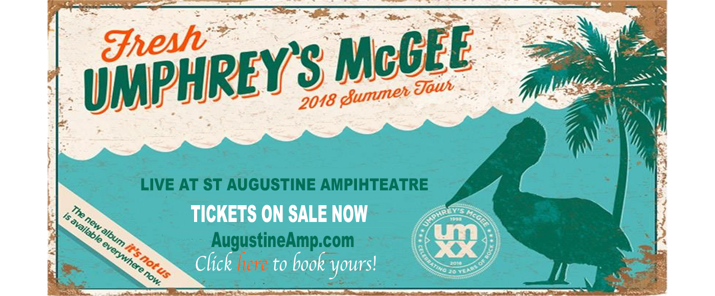 Umphrey's McGee at St Augustine Amphitheatre tickets Umphrey's McGee at St Augustine Amphitheatre