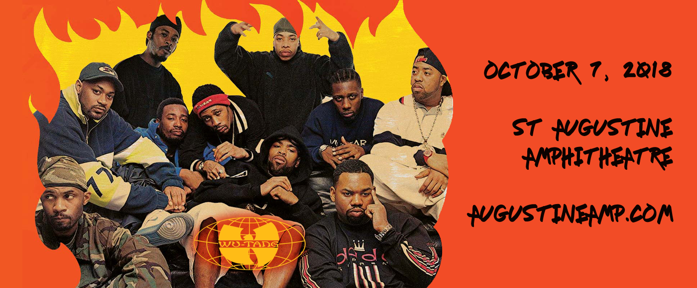 Wu-Tang Clan at St Augustine Amphitheatre tickets Wu-Tang Clan at St Augustine Amphitheatre