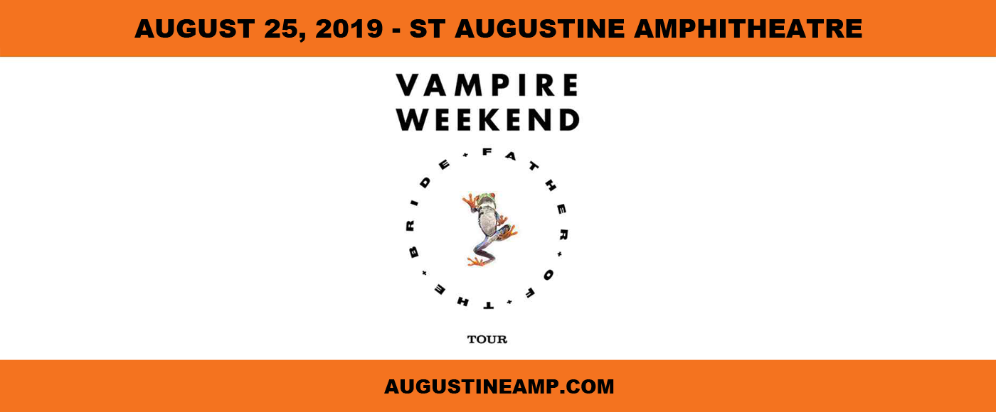 Vampire Weekend at St Augustine Amphitheatre tickets Vampire Weekend at St Augustine Amphitheatre