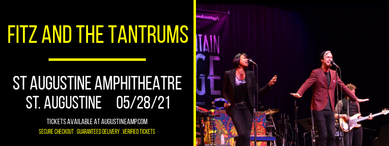 Fitz and The Tantrums at St Augustine Amphitheatre