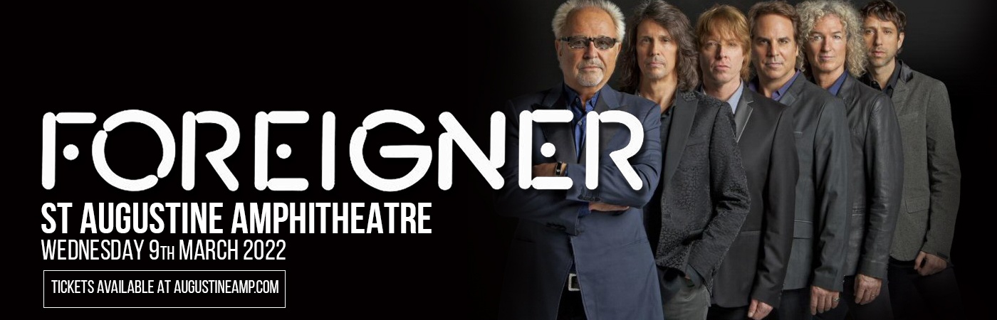 Foreigner at St Augustine Amphitheatre