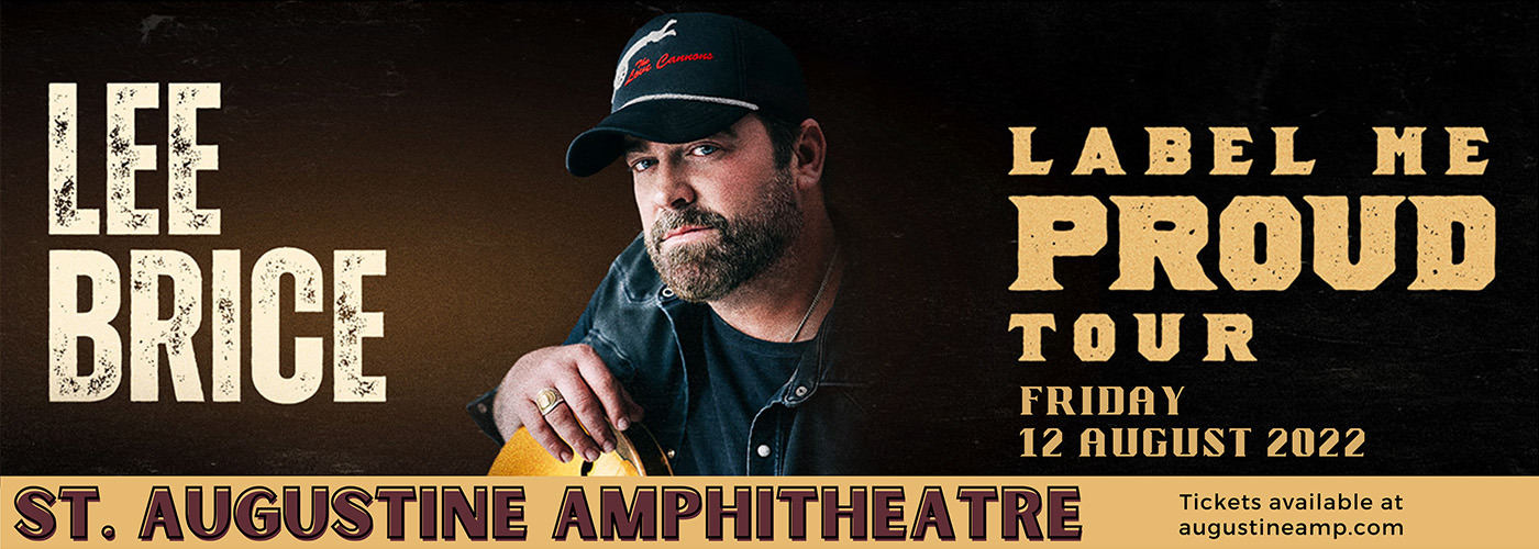 Lee Brice at St Augustine Amphitheatre