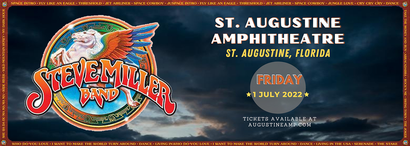 Steve Miller Band at St Augustine Amphitheatre