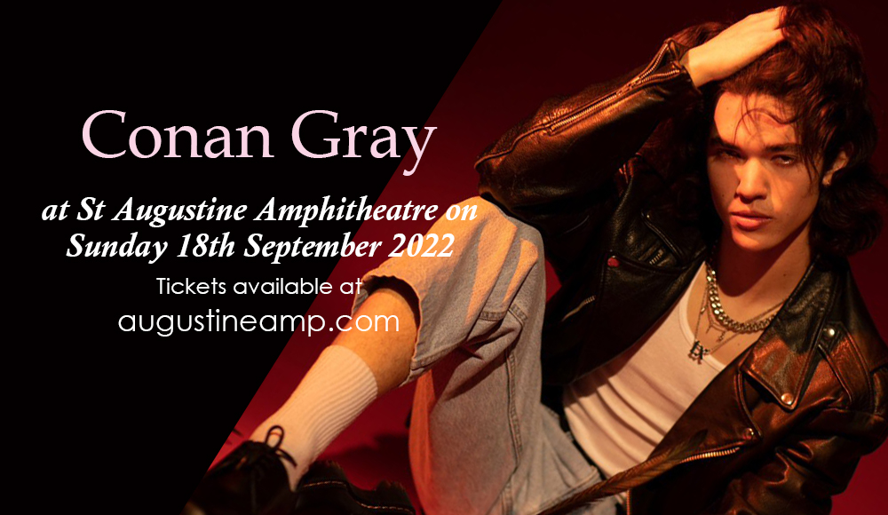 Conan Gray at St Augustine Amphitheatre