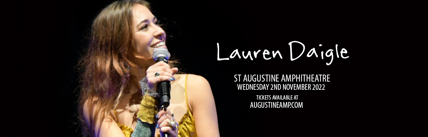 Lauren Daigle at St Augustine Amphitheatre
