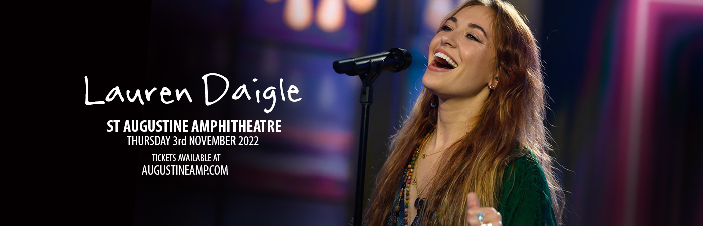 Lauren Daigle at St Augustine Amphitheatre