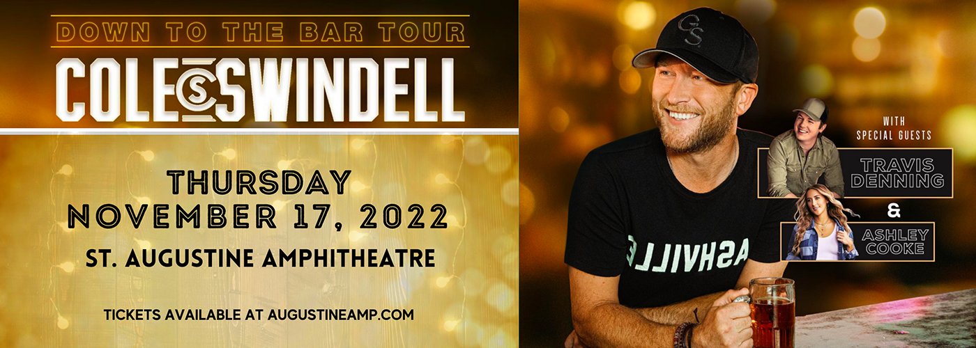 Cole Swindell at St Augustine Amphitheatre