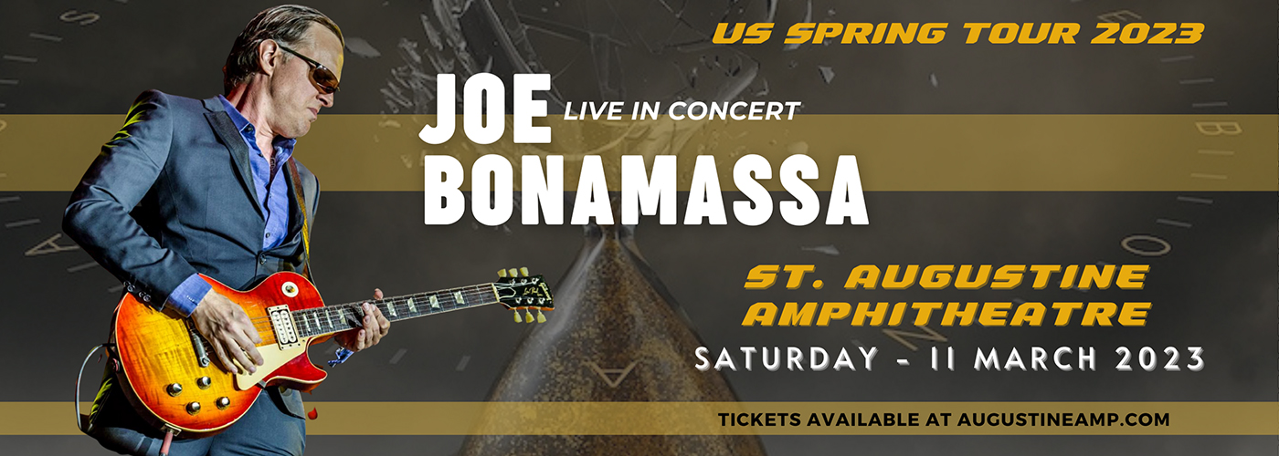 Joe Bonamassa at St Augustine Amphitheatre