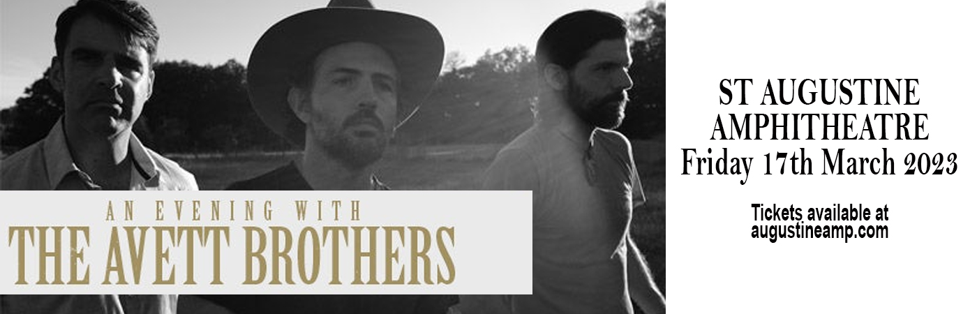 The Avett Brothers at St Augustine Amphitheatre