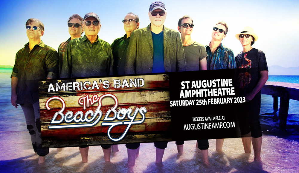 The Beach Boys Tickets 25th February St Augustine Amphitheatre