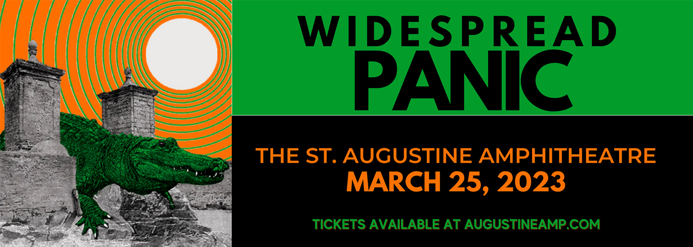 Widespread Panic at St Augustine Amphitheatre