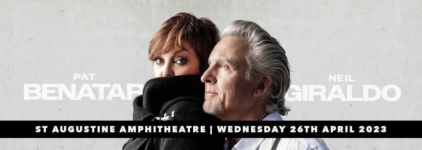 Pat Benatar & Neil Giraldo at St Augustine Amphitheatre