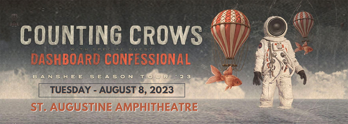 Counting Crows & Dashboard Confessional at St Augustine Amphitheatre