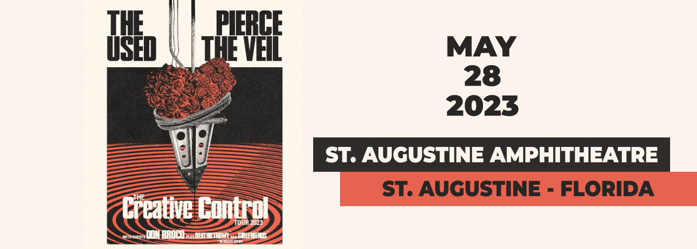 The Used & Pierce The Veil at St Augustine Amphitheatre