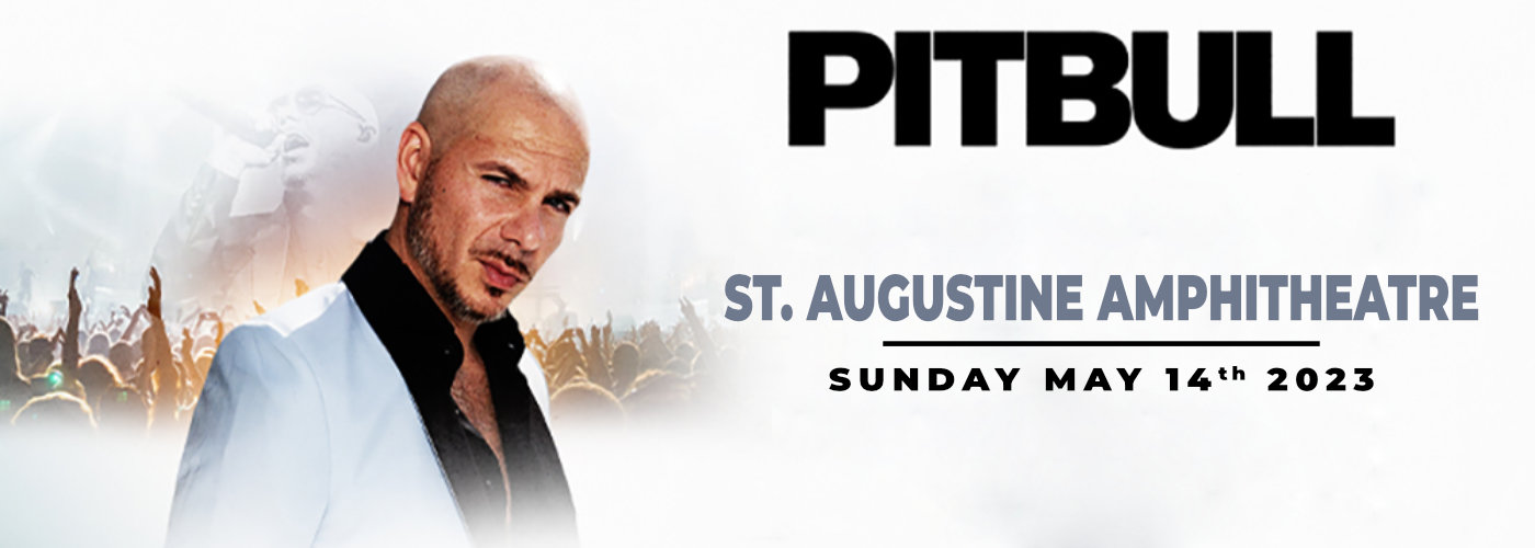 Pitbull at St Augustine Amphitheatre