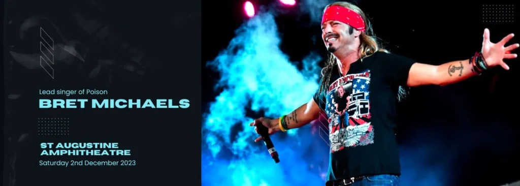 Bret Michaels at St. Augustine Amphitheatre