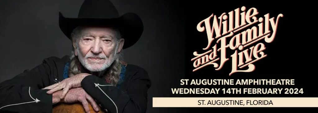 Willie Nelson at St. Augustine Amphitheatre